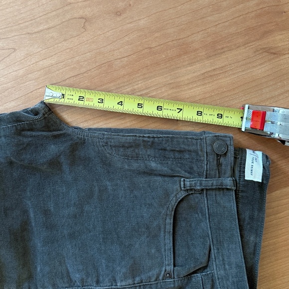 Gap True Skinny Corduroy Pants in Olive Green (Size 28 Tall) - Picture 8 of 8